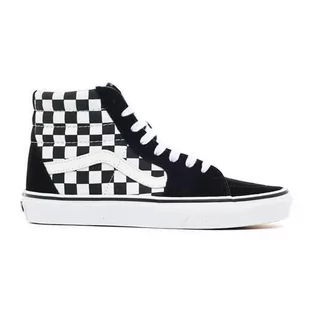 Buty do chodzenia damskie Vans SK8 HI Checkerboard - Trampki damskie - miniaturka - grafika 1