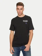 Koszulki męskie - Replay T-Shirt M6884 .000.2660 Czarny Relaxed Fit - miniaturka - grafika 1
