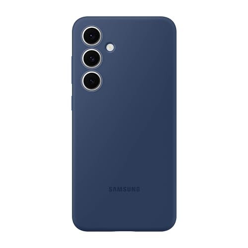 SAMSUNG Galaxy S24 FE Silikonowe etui na telefon, pokrowiec ochronny z różnorodnością kolorów, gładki uchwyt, miękki i elegancki design, bezszwowe dopasowanie, wersja amerykańska, niebieskie