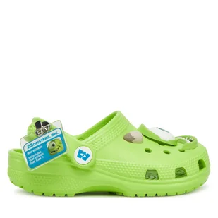 Klapki Crocs Monsters Inc Mike Cls Clg K 210876 Zielony - Buty dla chłopców - miniaturka - grafika 1