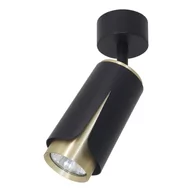 Lampy sufitowe - FLOWER BLACK GOLD SPOT 1xGU10 - miniaturka - grafika 1
