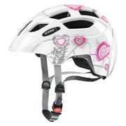 Kaski rowerowe - Modi UVEX Finale Junior biały-różowy / Rozmiar: Unisize - miniaturka - grafika 1
