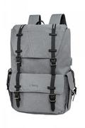 Torby na laptopy - R-BAG Plecak PLECAK MĘSKI LUKSUSOWY BIZNESOWY NA LAPTOP 15 szary grey 6509-704D2_20191018125155 - miniaturka - grafika 1