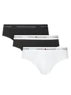 Majtki męskie - Tommy Hilfiger Komplet 3 par slipów UM0UM03471 Czarny - miniaturka - grafika 1