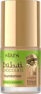 Stars from the Stars Dubai Chocolate Podkład Kryjąco-Wygładzający 08 Deep Tan - Podkłady do twarzy - miniaturka - grafika 1