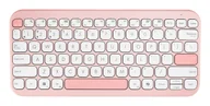 Klawiatury - ASUS Marshmallow Keyboard KW100 klawiatura Dom Bluetooth QWERTZ Niemiecki Różowy 90XB0880-BKB4I0 - miniaturka - grafika 1