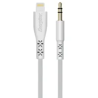 Kable USB - Energizer Hardcase Kabel audio 8-pin/jack 3,5 biał - miniaturka - grafika 1