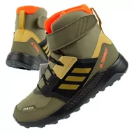 Buty dla dziewczynek - Buty śniegowce adidas Terrex Trailmaker Jr GZ1174 zielone - miniaturka - grafika 1
