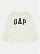 Bluzki damskie - Gap Bluzka 597956-00 Beżowy Regular Fit - miniaturka - grafika 1