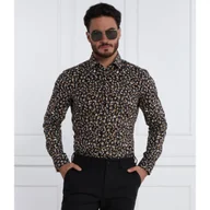 Koszule męskie - BOSS Koszula HANK | Slim Fit | stretch - miniaturka - grafika 1
