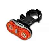 Lampki rowerowe - Merida Lampa tylna /bateryjna/ HL-MD047 2xLED 0,5W na sztycę HL-MD047 - miniaturka - grafika 1