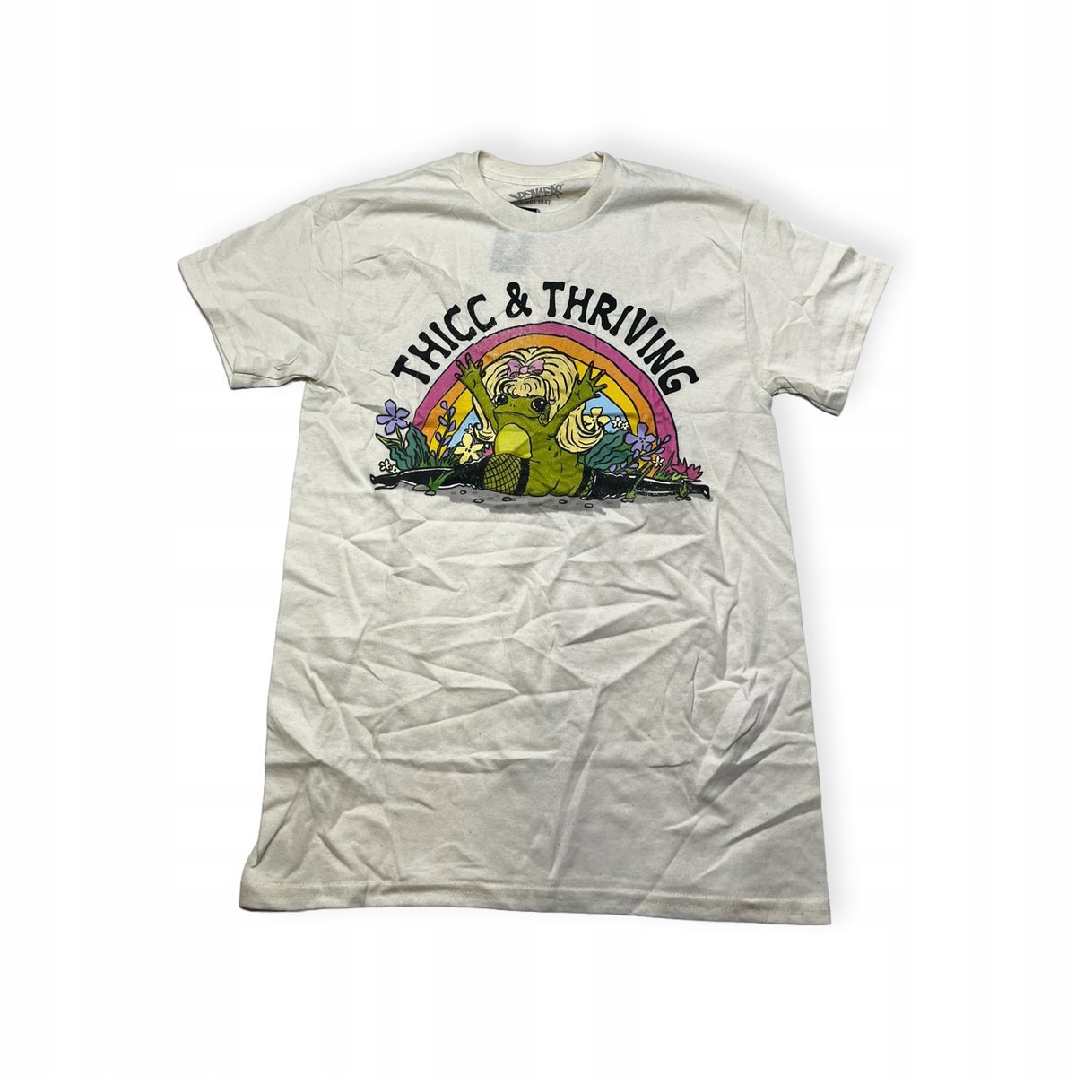 Koszulka T-shirt męski okrągły dekolt SPENCER'S NADRUK M