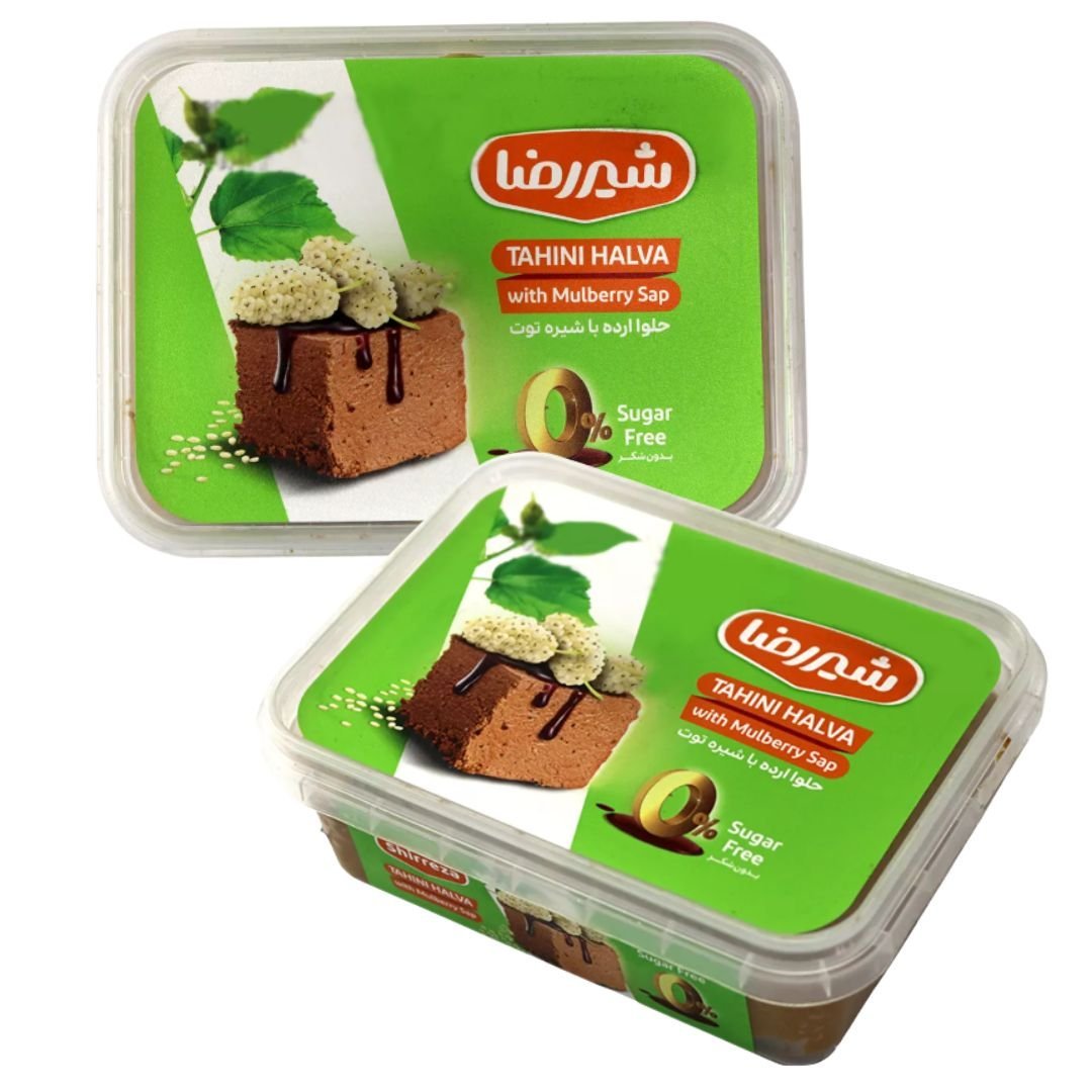 Chałwa Perska z Syropem z Morwy 0% Cukru 400g Shirreza