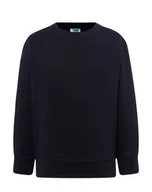 Bluzy dla dziewczynek - Bluza dziecięca robocza granatowa roz. 12/14 - miniaturka - grafika 1