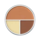 Podkłady do twarzy - KRYOLAN Ultrafoundation Trio zestaw 3 podkładów 40g - miniaturka - grafika 1