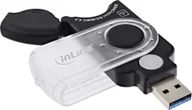 Czytniki kart pamięci - Czytnik InLine InLine® Mobile card reader USB 3.0, for SD/SDHC/SDXC, microSD - miniaturka - grafika 1