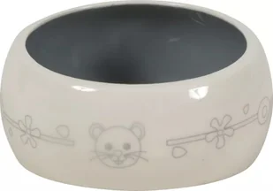 ZOLUX Miska ceramiczna dla gryzonia zapobiegająca wydostawaniu się karmy lub wody - beżowy/szary - Akcesoria dla gryzoni - miniaturka - grafika 1