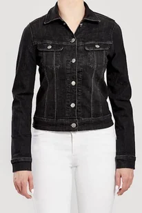 Lee Slim Rider Damska Kurtka Jeansowa Black Orrick L541Dwjn-Xs - Kurtki damskie - miniaturka - grafika 1
