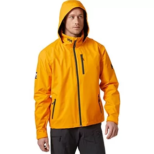 Kurtki męskie - Helly-Hansen męska kurtka z kapturem Midlayer Crew 328 Cloudberry, XL - grafika 1