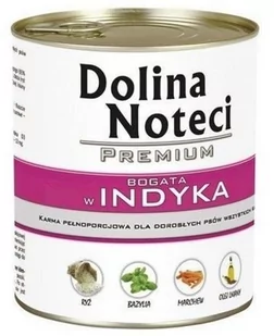 Dolina Noteci Premium bogata w indyka 400g - Mokra karma dla psów - miniaturka - grafika 1