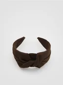Ozdoby do włosów - Reserved - Opaska do włosów - ciemnobrązowy - miniaturka - grafika 1
