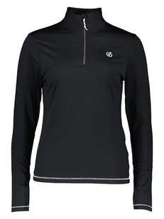 Dare 2b Koszulka funkcyjna "Lowline II" w kolorze czarnym - Koszulki sportowe damskie - miniaturka - grafika 1