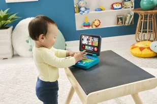 Fisher price Laptop"Discover and Learn" Lithuanian dubbed HHH04 - Zabawki interaktywne dla dzieci - miniaturka - grafika 1