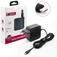 Zasilacze do laptopów - Uniwersalny Zasilacz ładowarka do laptopa 65W USB-C GaN do Dell do Apple do Lenovo 20V czarna - miniaturka - grafika 1
