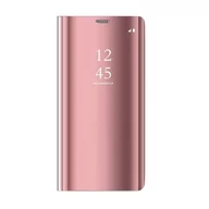 Etui i futerały do telefonów - TFO Etui Smart Clear View do Realme 9i 4G (Global) / Oppo A96 4G różowe - miniaturka - grafika 1