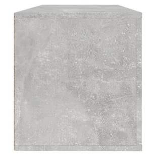 Ścienna szafka na buty, szarość betonu, 100x35x38 cm - Szafki na buty - miniaturka - grafika 7