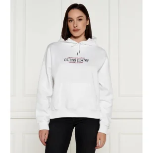 Guess Jeans Bluza Oversize fit - Bluzy damskie - miniaturka - grafika 1