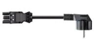 Kable komputerowe i do monitorów - Bachmann 375.045 kabel zasilające Czarny 3 m 375.045 - miniaturka - grafika 1