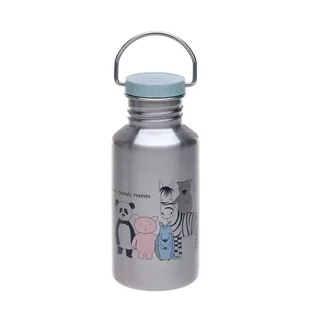 Lassig Bidon ze stali nierdzewnej z dodatkowym ustnikiem About Friends 500 ml - Bidony dla dzieci - miniaturka - grafika 1