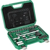 Klucze i nasadki - Zestaw kluczy nasadowych STALCO S011100084 (84 elementy) - miniaturka - grafika 1