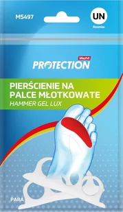 Silikonowe kliny pod palce młotkowate z pierścieniami (hammer gel lux) - Wkładki korygujące - miniaturka - grafika 1