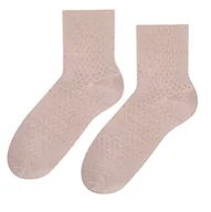 Skarpetki damskie - SKARPETY STEVEN 125 BAMBUS DAMSKI ZAKARD (kolor POPIEL, rozmiar 35-37) - miniaturka - grafika 1