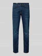 Spodnie męskie - Jeansy o kroju regular fit z 5 kieszeniami model ‘HOUSTON’ - miniaturka - grafika 1