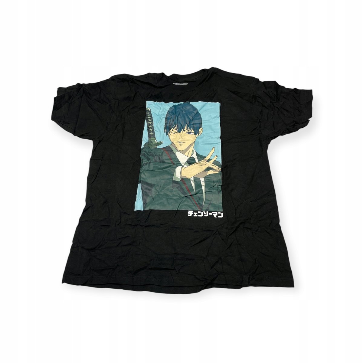 Koszulka T-shirt męski okrągły dekolt SPENCER'S CHAINSAW MAN XL