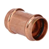 Łączniki, trójniki, kształtki - Mufa 35 CU B Press - miniaturka - grafika 1