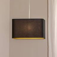 Lampy sufitowe - Lampa wisząca Kwadro Maco Design, możliwość ściemniania, czarny, salon / jadalnia, tkanina / materiał / jedwab - miniaturka - grafika 1