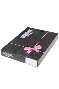 Satynowa koszula nocna Paris beżowa XL - Pudełko podarunkowe - Bielizna nocna - miniaturka - grafika 1