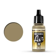 Farby i media malarskie - Farba akrylowa, Vallejo Model Air Loam Beige 71.245 - miniaturka - grafika 1