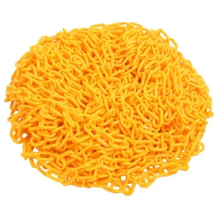 vidaXL Lumarko Łańcuch ostrzegawczy, żółty, 100 m, 4 mm, plastikowy 150936 - Pozostałe narzędzia ogrodowe - miniaturka - grafika 1