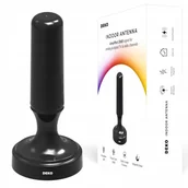 Anteny TV - ANTENA POKOJOWA WEWNĘTRZNA DO TELEWIZJI NAZIEMNEJ AKTYWNA DVB-T2 DVBT2 HEVC - miniaturka - grafika 1