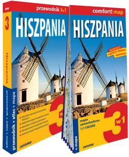 Hiszpania 3w1: przewodnik + atlas + mapa - Przewodniki - miniaturka - grafika 1