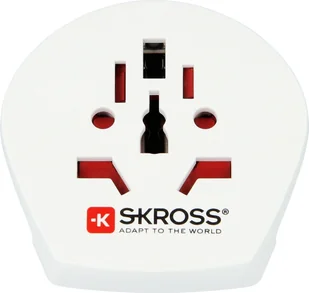 Adapteris Schuko kistukas - universalus lizdas 230V 16A SKROSS - Złącza, przejściówki, adaptery - miniaturka - grafika 1