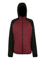 Kurtki i kamizelki sportowe męskie - Regatta Kurtka hybrydowa "Andreson" w kolorze bordowym - miniaturka - grafika 1