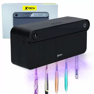Sterylizator Do Szczoteczek Uv Lcd Uchwyt Wieszak - Kubki na szczoteczki do zębów - miniaturka - grafika 1
