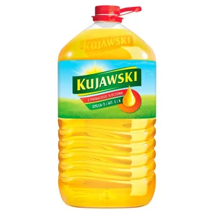 Kujawski olej kujawski 5l - Zdrowa żywność - miniaturka - grafika 1