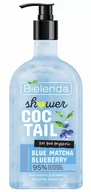 Kosmetyki do kąpieli - Bielenda Shower Coctail Żel pod prysznic energetyzujący Blue Matcha & Blueberry 400ml 134646 - miniaturka - grafika 1